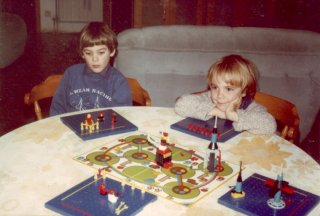 Pierre & Sylvain et le jeu de conquête spatial 1984