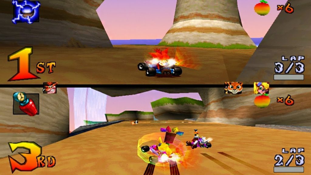 CTR : Crash Team Racing (Naughty Dog – Sony Computer, 1999)