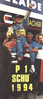 1994, Michael Schumacher champion du monde