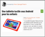 Mon Mobile & Moi : Une tablette tactile sous Android pour les enfants