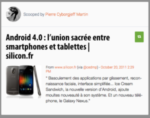 Mon Mobile & Moi : Android 4 et un téléphone Google !