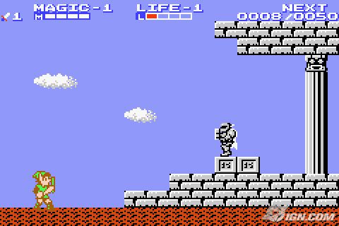 NES Classic : Zelda II - GBA (Nintendo, 1987 - 2004)