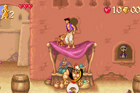 Aladdin - GBA (Capcom, 2003-2004)