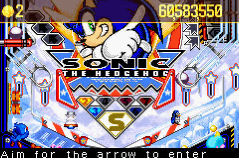 Sonic Advance / Sonic Pinball Party - GBA (SEGA - Dimps Corp. - Jupiter Corp. - Sonic Team, 2002 - 2005)