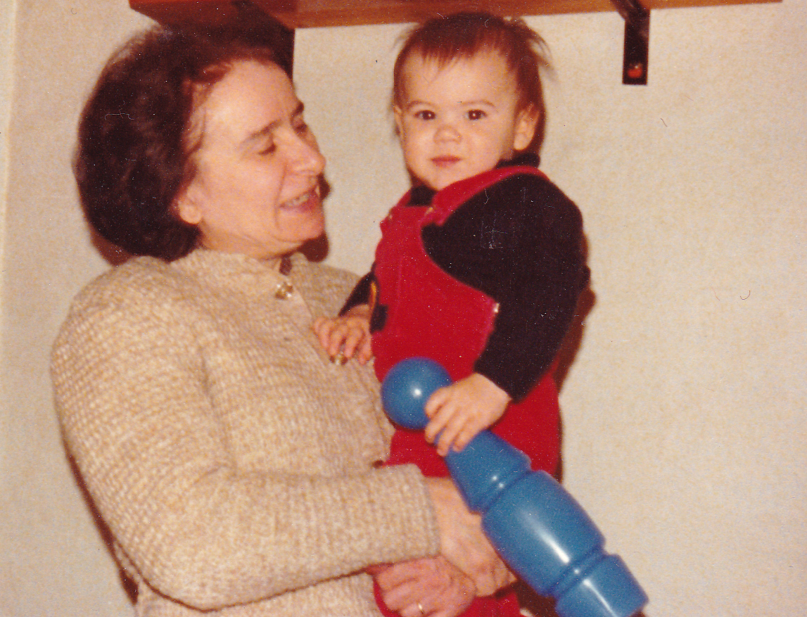 Avec ma mamy des champs - Automne 1978