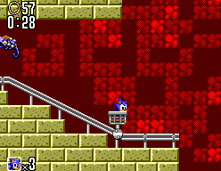 Sonic the Hedgehog 2 - Game Gear (SEGA - Aspect, 1992)