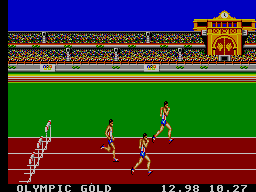 Olympic Gold - Master System (US GOLD, Tiertex, 1992)