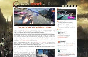 Press Start - Article - Fast Racing Neo