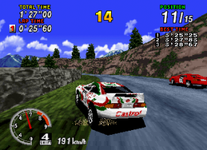 Sega Rally Championship - Saturn (Sega, 1995)