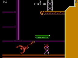 Strider - Master System (SEGA - Capcom, 1991)