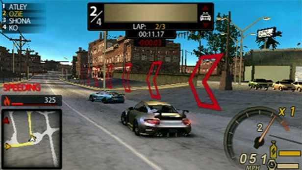 Need For Speed : Undercover - PSP (Electronic Arts - Piranha Games, 2008)