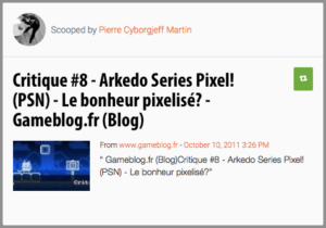 Arkedo Serie sur le Playstation Store