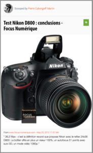 Le Test du Nikon D800