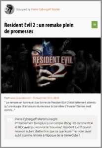 Resident Evil 2 : un remake plein de promesses