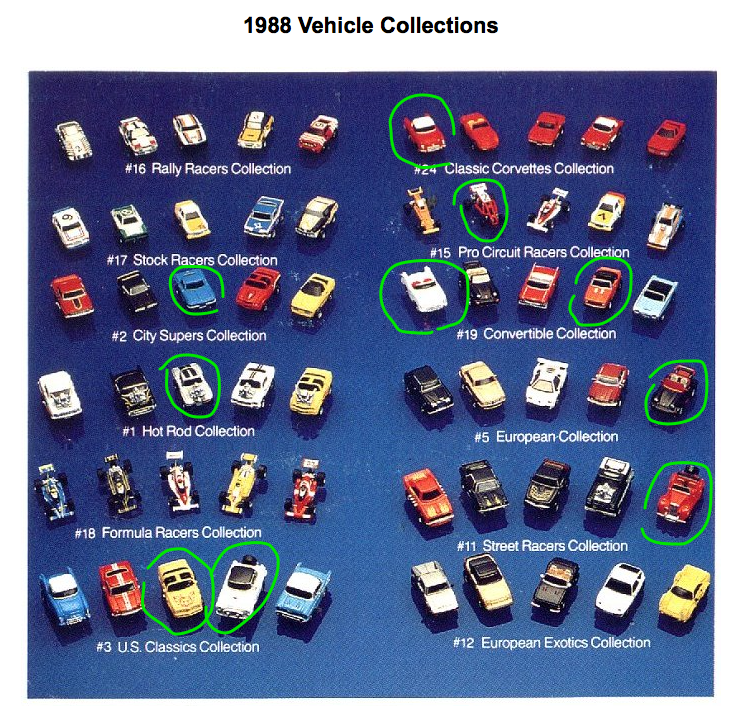 1988-MicroMachine-Vehicle-Collection