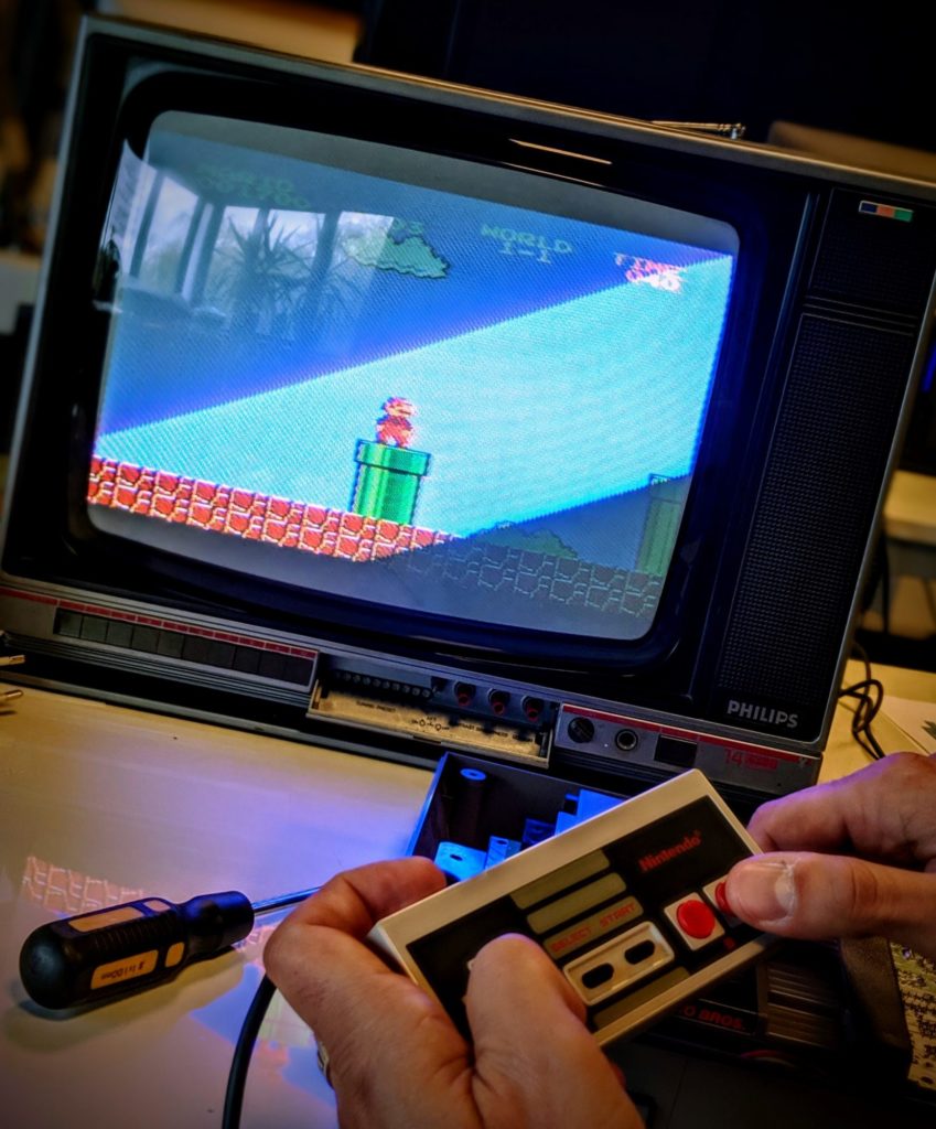 Super Mario Bros, l'icone de la console NES