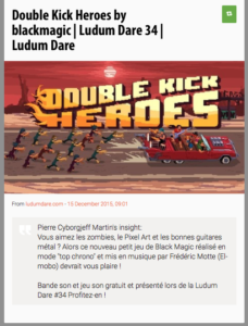 Double Kick Heroes - Ludum Dare 34