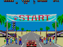 Outrun - Master System (SEGA, 1987)