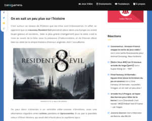 Resident Evil 8, de nouvelles infos sur la sortie du jeu !