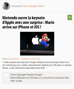 Nintendo ouvre la keynote d’Apple avec une surprise : Mario arrive sur iPhone et iOS !