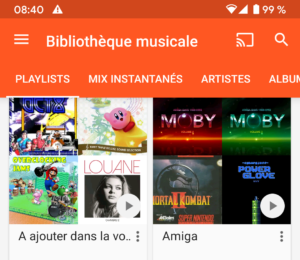 Moi, je préférais Google Play Music