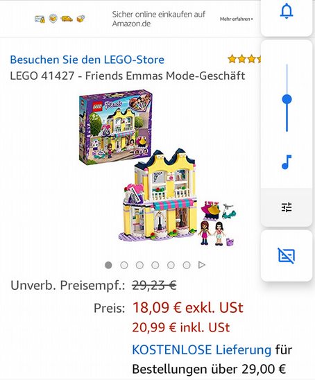 LEGO Friends, moins cher sur Amazon