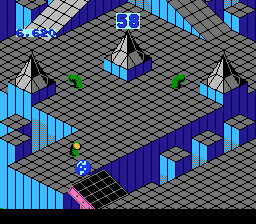 Marble Madness - Nes (Milton Bradley - Atari, 1989)