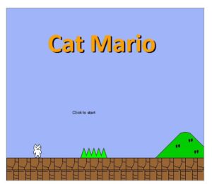 Cat Mario brise les codes
