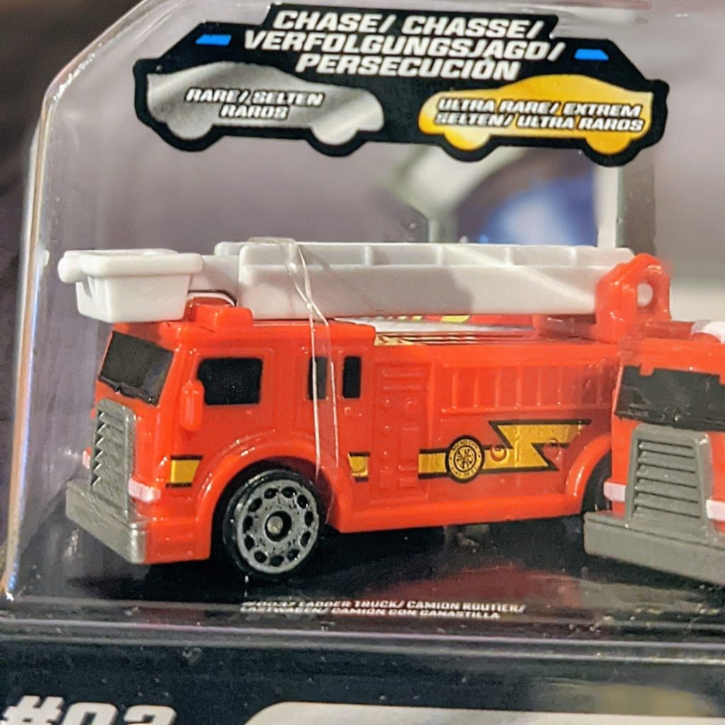 Camion à échelle - Les Incendies et Sauvetages S1 - Jazwarez Micro Machines, 2020