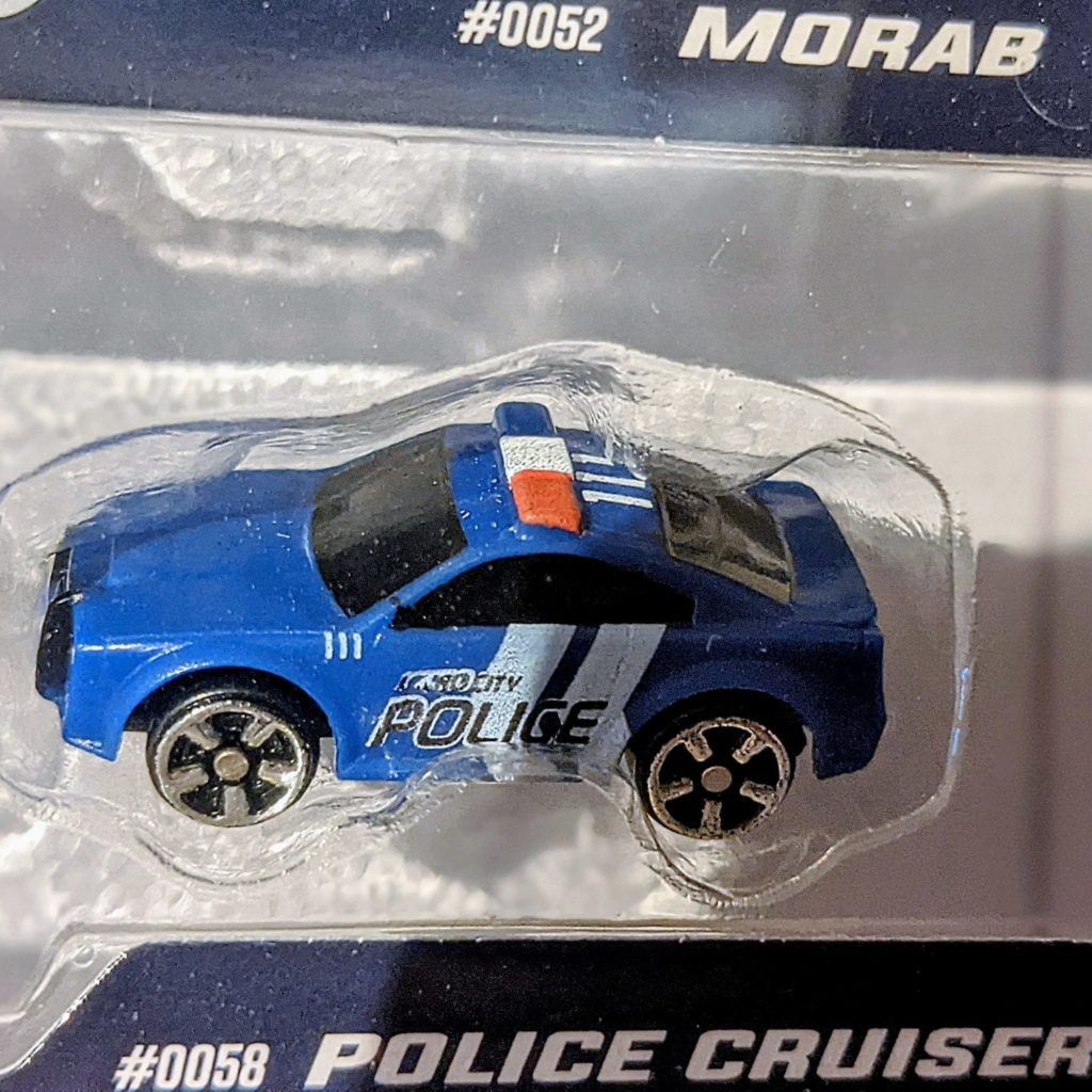 Police Cruiser - Super 15 Collection - Jazwarez Micro Machines, 2020
