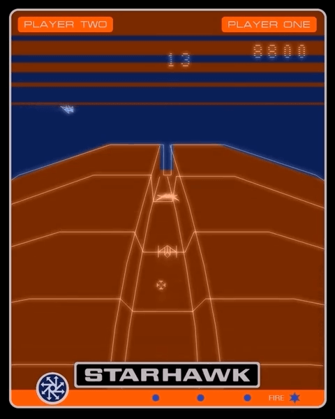 Starhawk - Vectrex (GCE - Cinematronics, 1982)