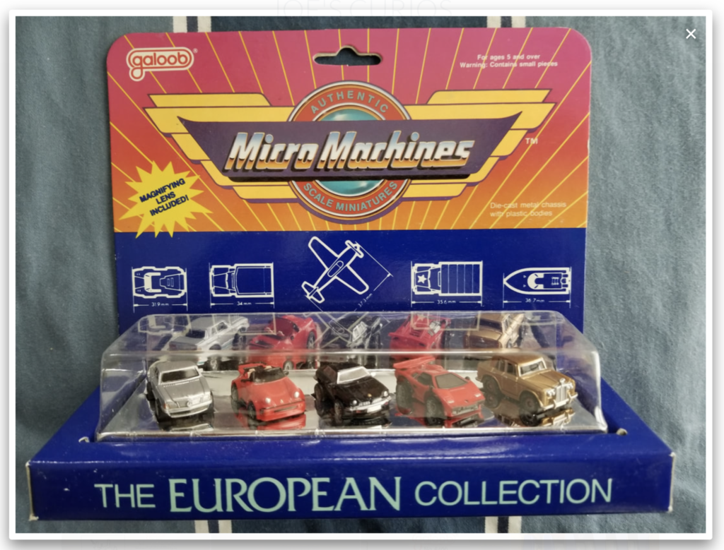 Micro Machines - European Collection - 1987 - Joe's Curios