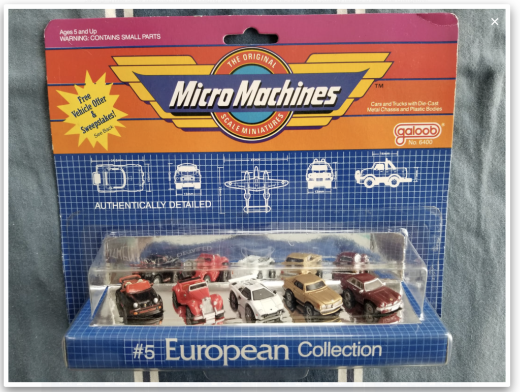 Micro Machines - European Collection - 1988 - Joe's Curios