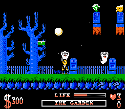 The Addams Family - NES (Ocean Software, 1992)