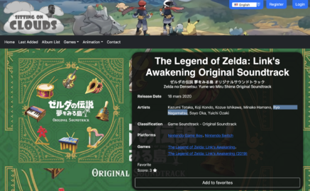 Zelda no Densetsu: Yume wo Miru Shima Original Soundtrack