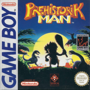 Une belle prestation de Prehistorik Man en version Game Boy.
