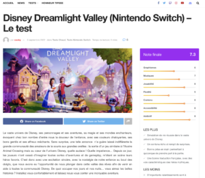 Disney Dreamlight Valley (Nintendo Switch) – Le test - Nintendo-Town