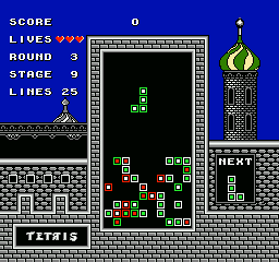Tetris - Famicom (Bullet Proof Software, 1988)