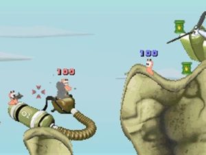 Worms Open Warfare 2 (THQ - Team 17 - Two Tribes Pub. 2007)