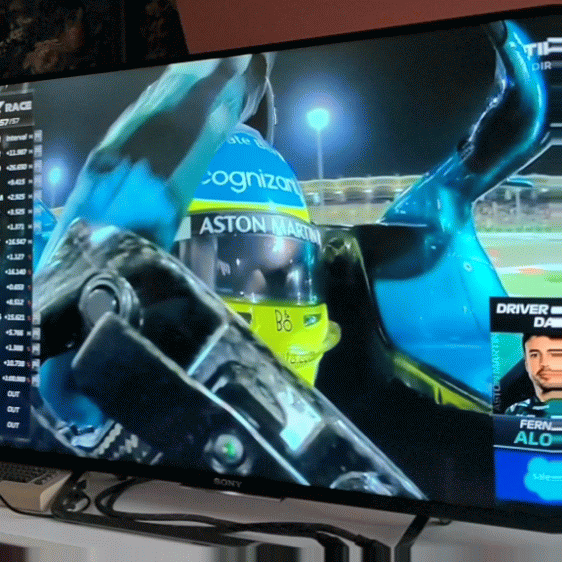 3° place de Fernando Alonso sur l'Aston Martin... c'est comme une victoire !