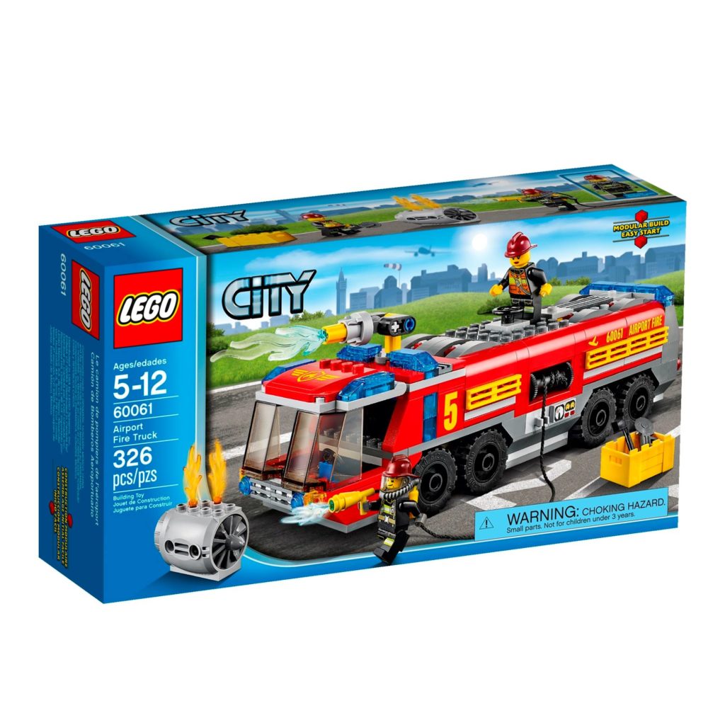 (60061) Allo les pompiers... zoupla, voilà la dernière boite de LEGO du 5° anniversaire de Charly monté ! Je suis vraiment impressionné par les soucis de détail des LEGO de cette nouvelle génération, mais en contre-partie, je trouve qu'il y a beaucoup de pièces faites "sur mesure". -- Avril 2014