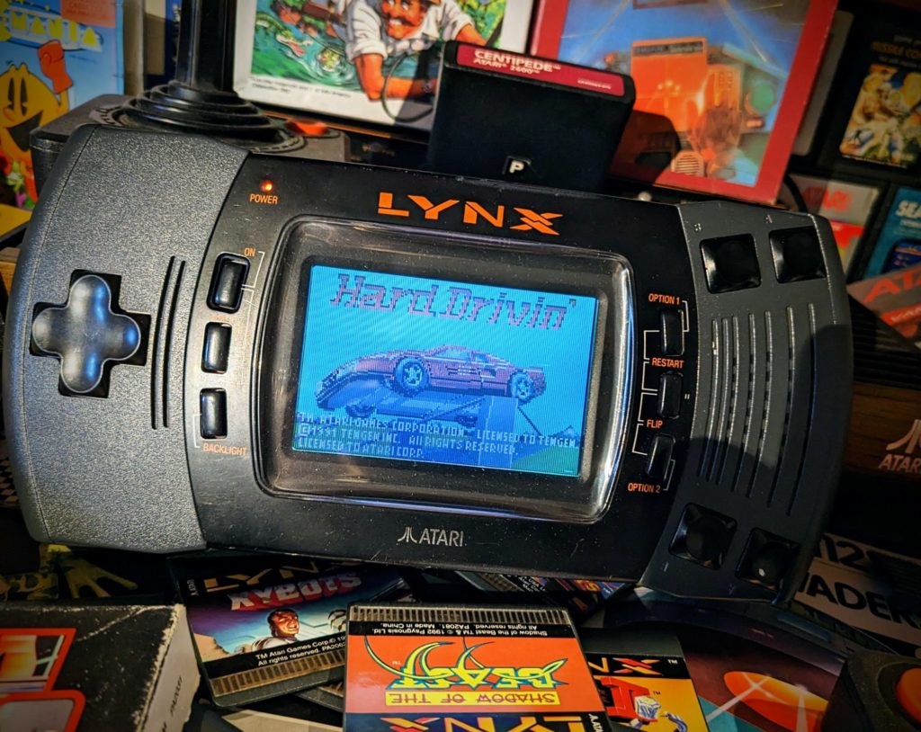 Le portage de Hard Drivin' sur l'Atari Lynx