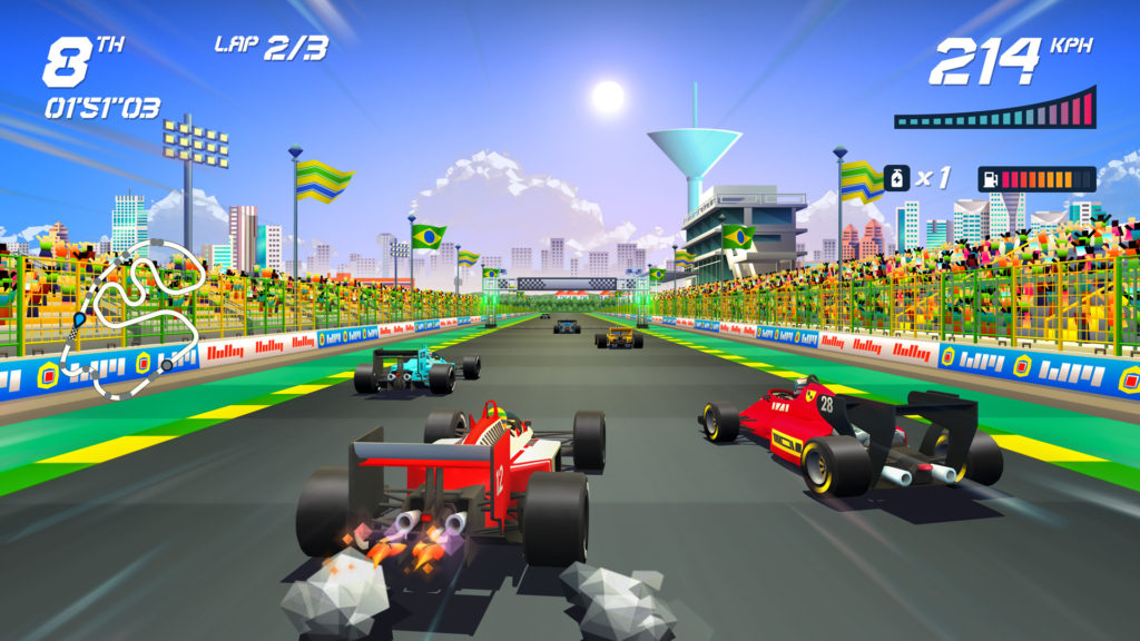 Horizon Chase Turbo : Senna Forever - PS4/PS5 (Aquaris Game Studio, 2021)