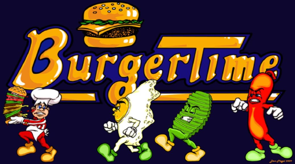 Burger Time, le logo d'orgine