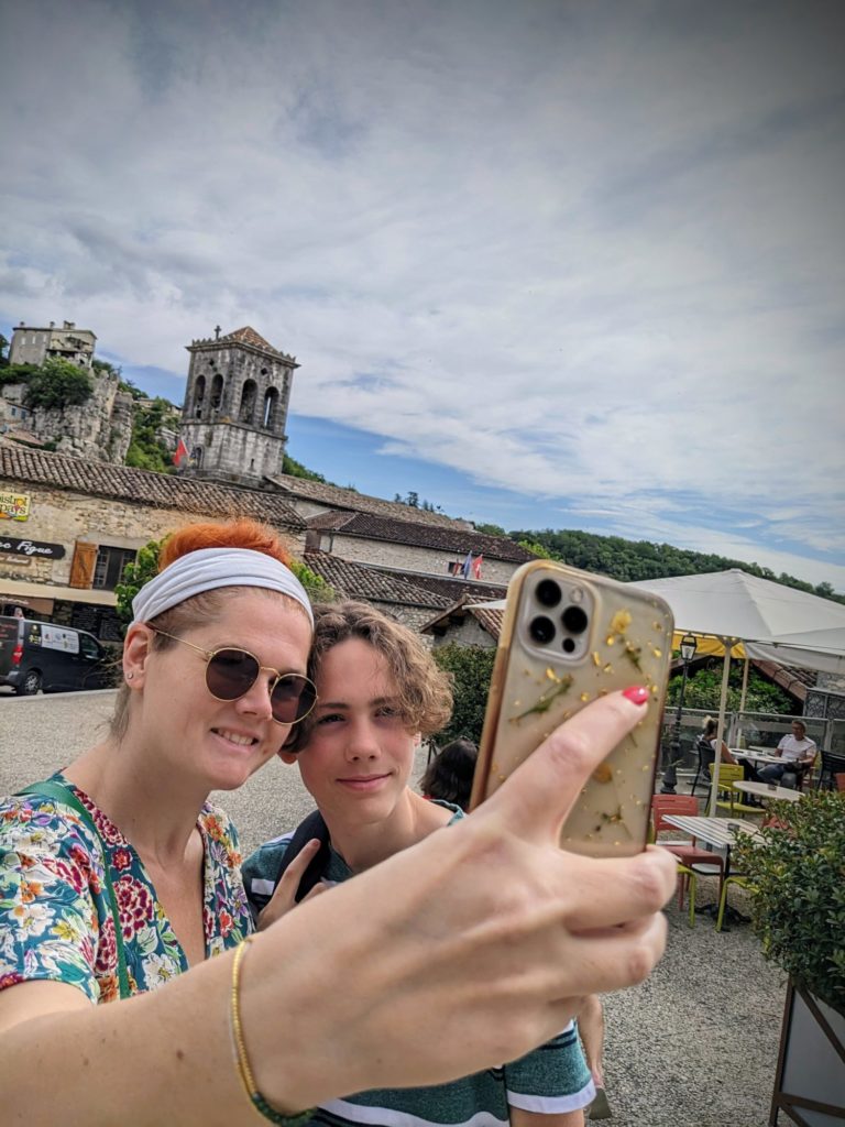 Un petit selfie avec le grand - Labeaume #Ardèche2023