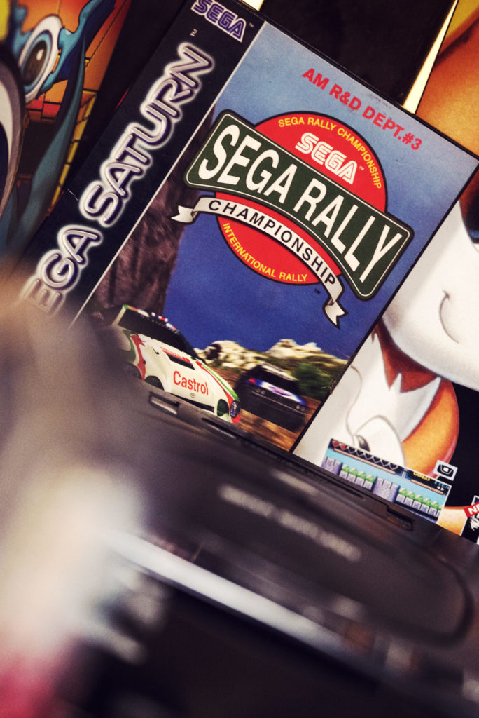 Sega Rally, premier jeu de la collection Saturn