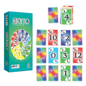 Skyjo, Un look vintage, des règles ultra-simples, un côté addictif au possible, voilà typiquement le petit jeu de cartes facile à apprendre qui fait l'unanimité!