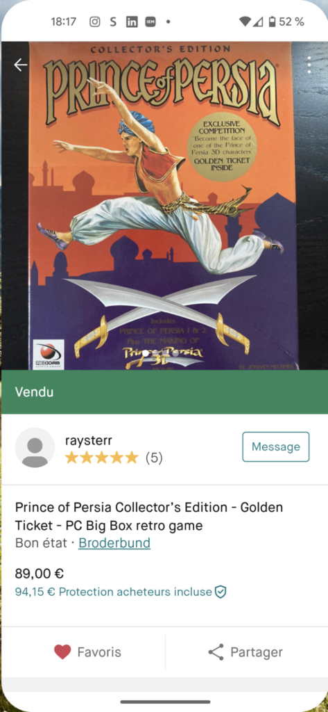 Vinted - Prince of Persia