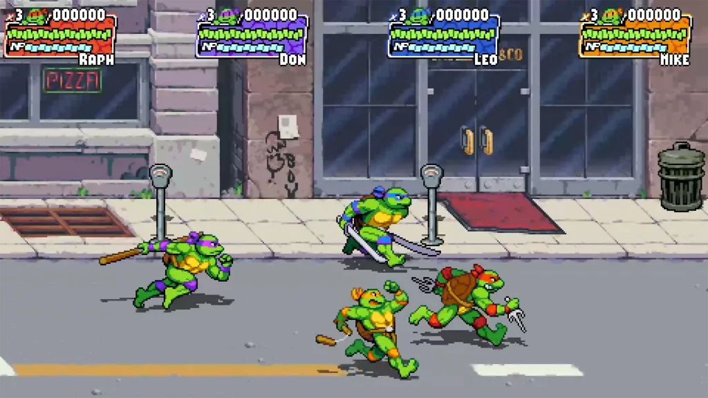 Teenage Mutant Ninja Turtles : Shredder's revenge (DotEmu - Tribute Games Inc. - Seaven Studio, 2022)