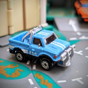 Datsun Pick Up Truck - Off Road Collection #8 - Galoob Micro Machines, 1989
